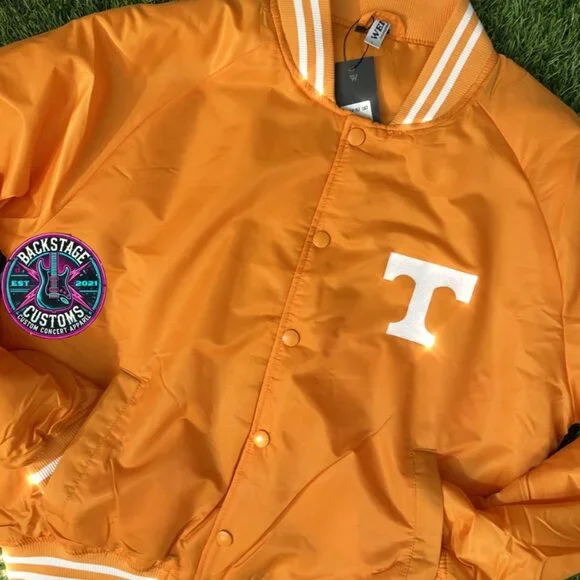 Tennessee Vols Glitter Bomber Jacket - Picture 3 of 5